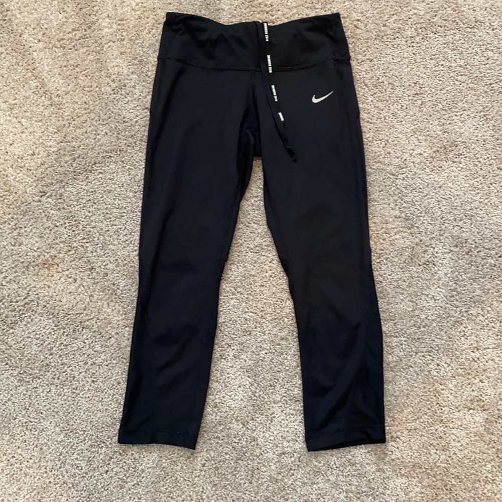 Nike Running Crop Black Leggings